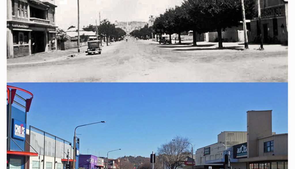 Dean St Albury from Young St