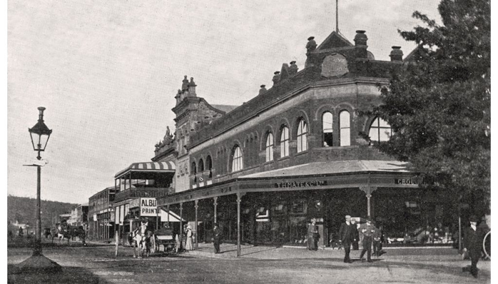 Mates corner Albury pre 1915 Albury & District Historical Society Inc